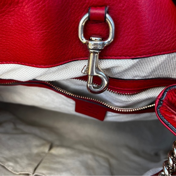 SOLD Authentic Gucci Soho interlocking leather bag - Picture 8 of 15